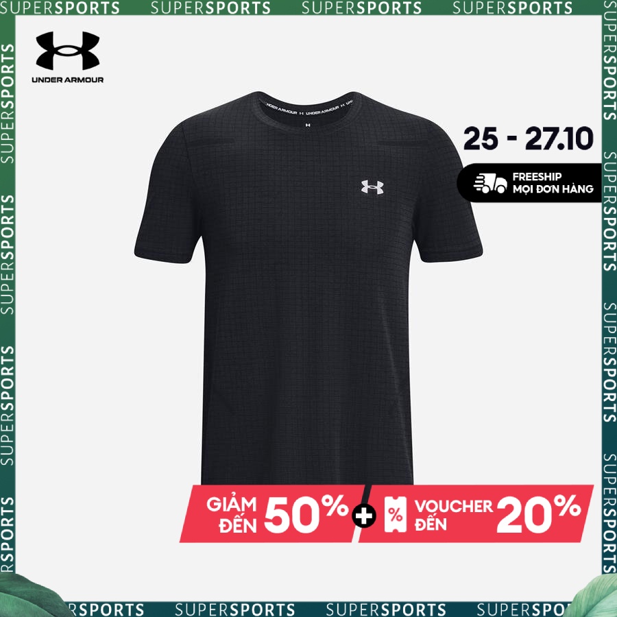 Áo thun thể thao nam Under Armour Seamless - 1376921-001