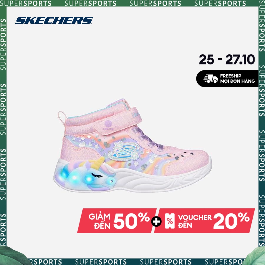 Giày sneaker bé gái Skechers Unicorn Dreams - 302332L-LPMT
