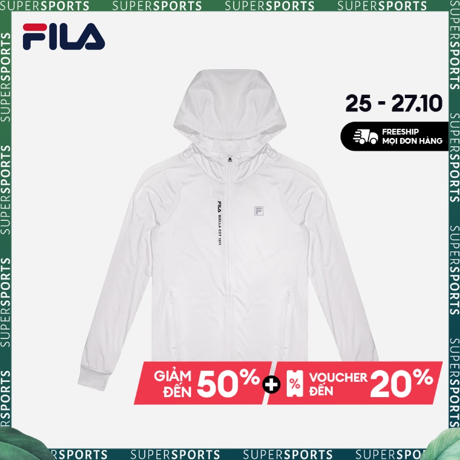 Áo khoác thời trang nữ Fila Regular Small Logo - FW2JKF1035F-WHI