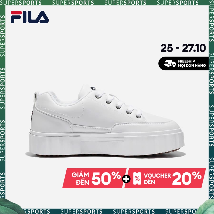 Giày sneaker unisex Fila Sand Blast Low - 1TM01563E-100