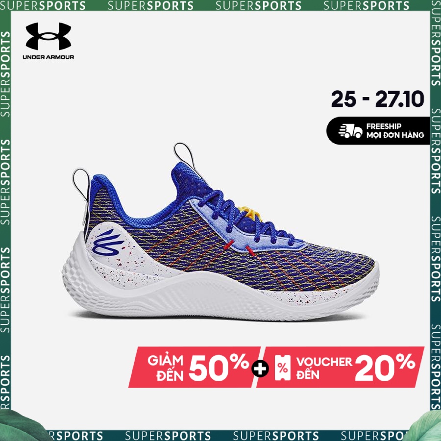 Giày bóng rổ unisex Under Armour Curry 10 Dub Nation - 3026949-400