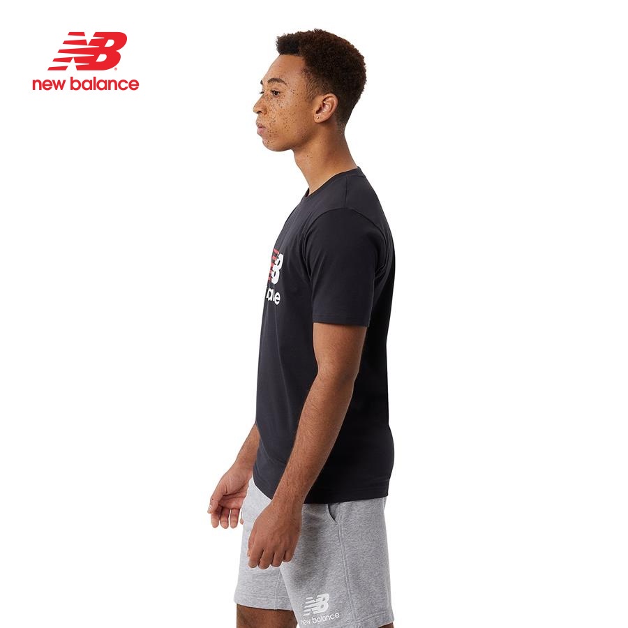 Áo thun thời trang nam New Balance APP T-SHIRT M BLACK - MT23904BK