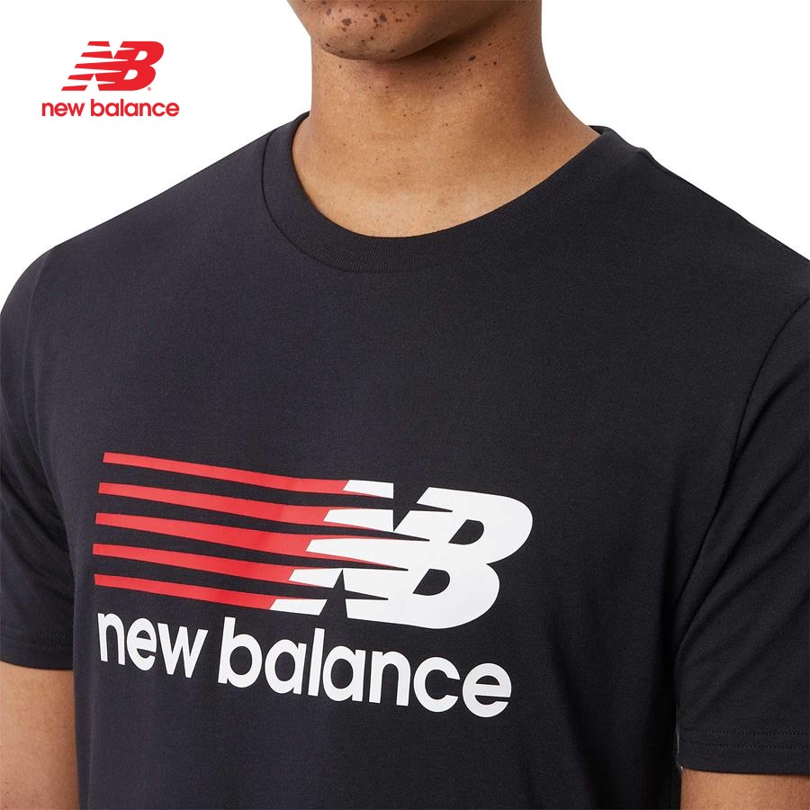 Áo thun thời trang nam New Balance APP T-SHIRT M BLACK - MT23904BK
