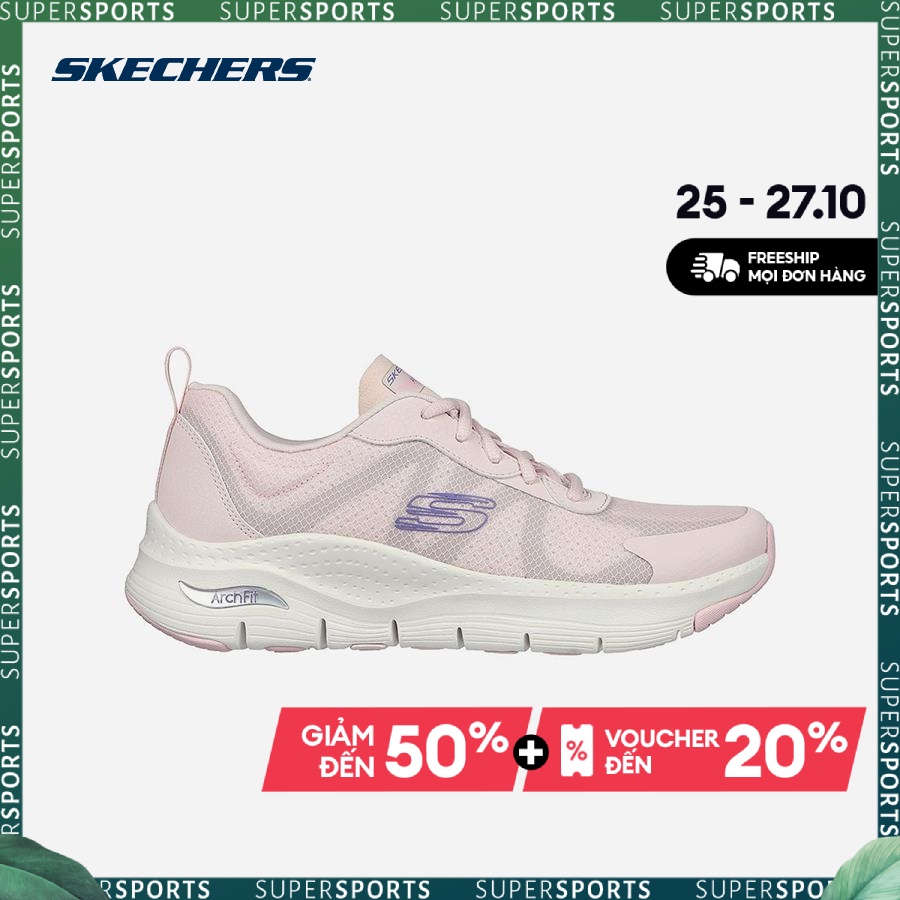 Giày sneakers nữ Skechers Arch Fit - 149567-ROS