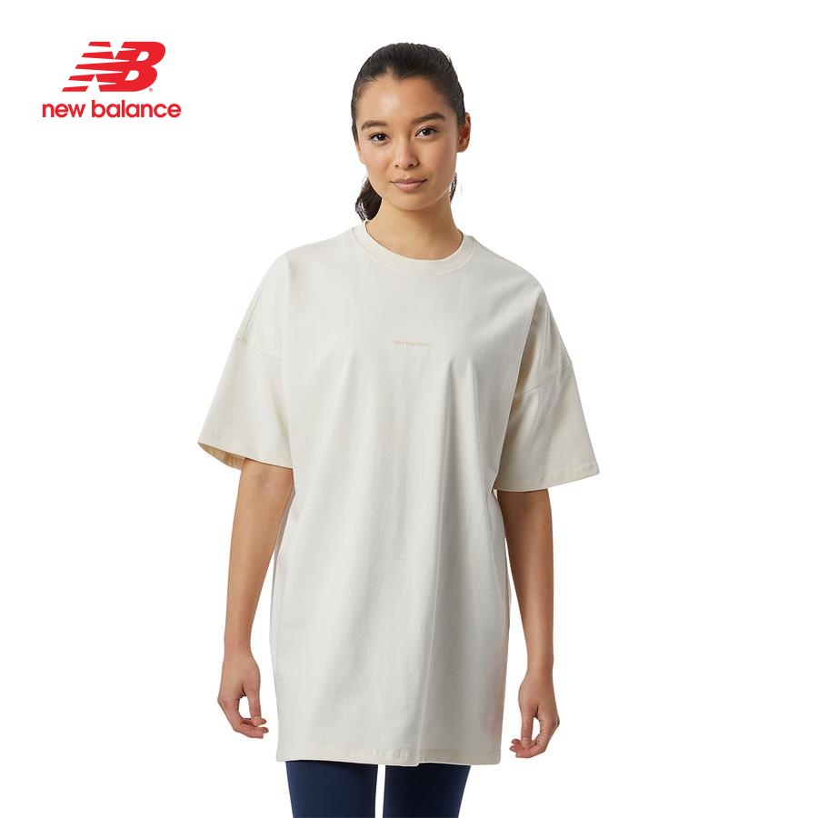 Áo thun thời trang nữ New Balance LIFESTYLE T-SHIRT W GREIGE - AWT23556GIE