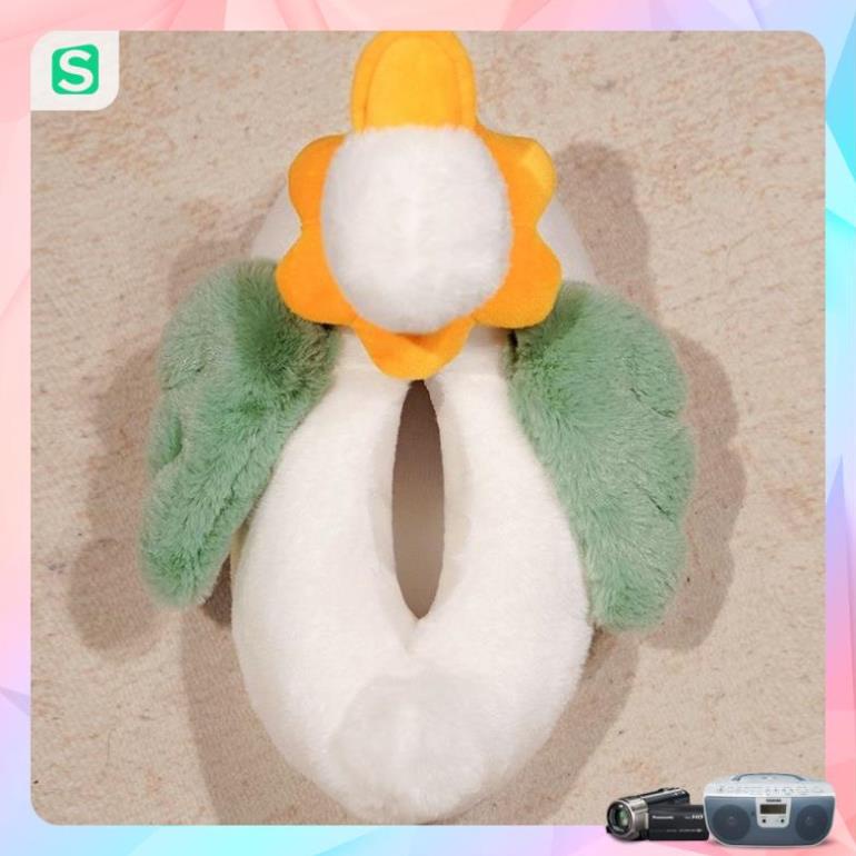 HOT HOT! Dép Bông Mang Trong Nhà Siêu Ấm Hình Chú Vịt Cute Dành Cho Nam Nữ 2022