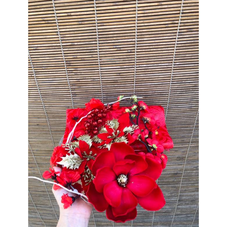 Set phụ kiện trang trí tháp bánh, tháp bia, tháp nước ngọt trưng bày ngày lễ tết