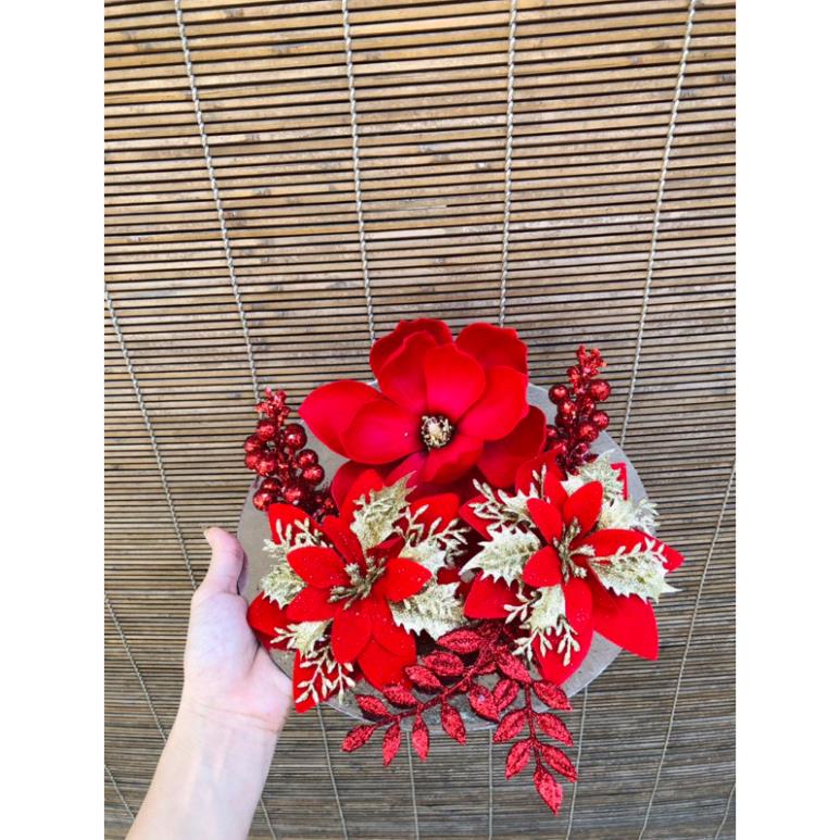 Set phụ kiện trang trí tháp bánh, tháp bia, tháp nước ngọt trưng bày ngày lễ tết