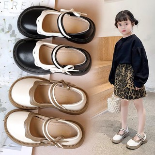 Xhxl397 - giày búp bê phối viền đính nơ 2 màu dòng đại size 31- 36