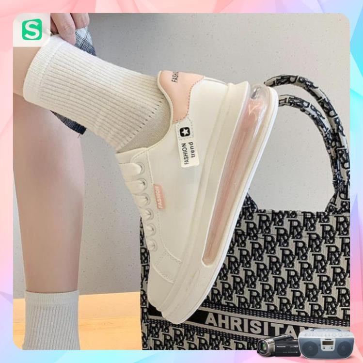 Giày thể thao đế dày thoáng khí phong cách Hàn thời trang dễ phối đồ cho nữ 2023 mã A05