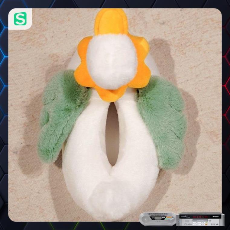 HOT HOT! Dép Bông Mang Trong Nhà Siêu Ấm Hình Chú Vịt Cute Dành Cho Nam Nữ 2022