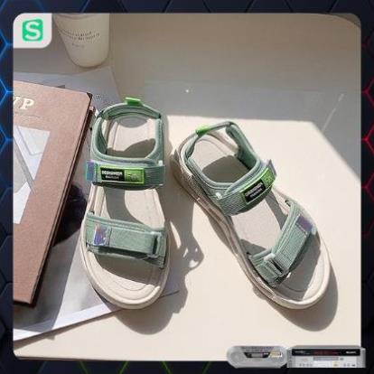 Sandal Nữ Quai Dán FIN Hàn Quốc Quai 3 Màu Hot Trend
