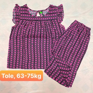[HCM] (63-75kg) Đồ bộ BIGSIZE lửng tole/lanh. hongduyen2188