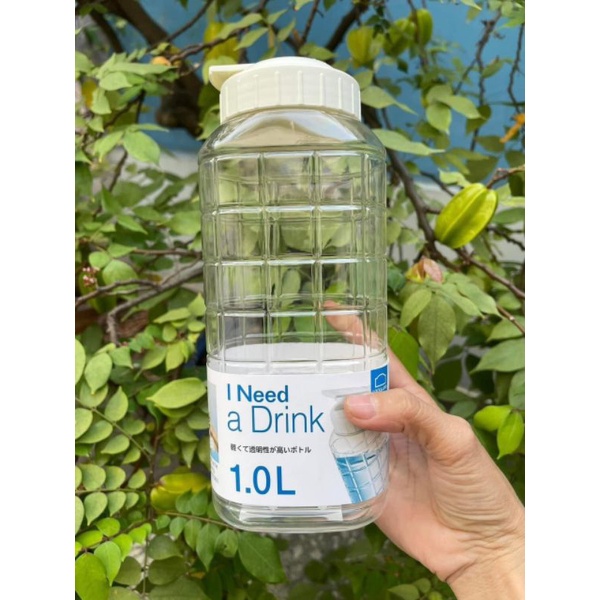 BÌNH NƯỚC LOCK&LOCK 1L TRONG SUỐT