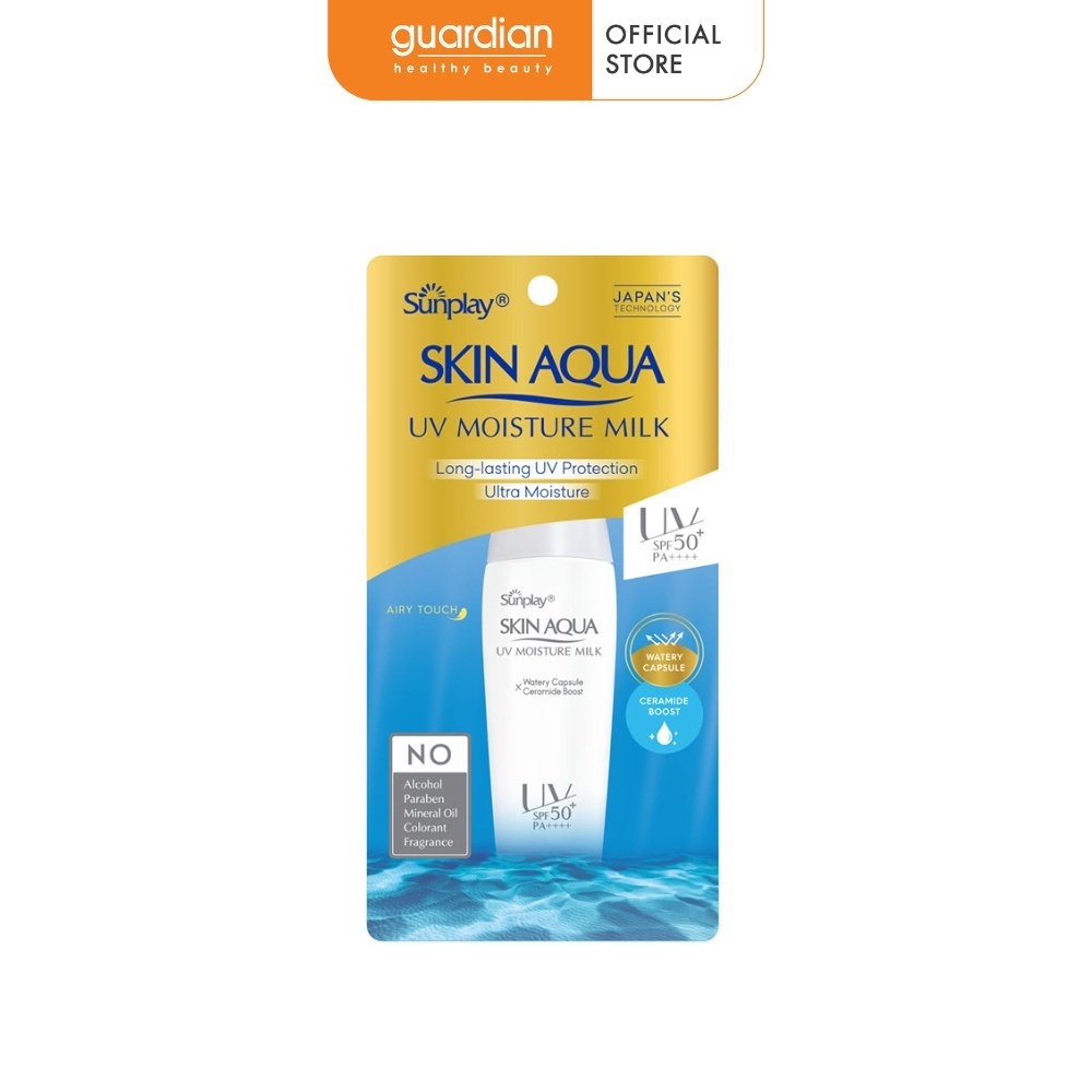 Sữa Chống Nắng Dưỡng Da Giữ Ẩm Sunplay Skin Aqua UV Moisture Milk SPF50 PA+++ 30Gr