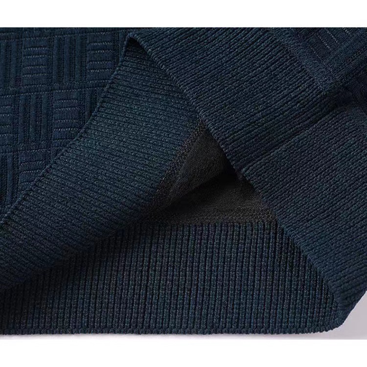 Áo sweater Một Mảnh Lót Lông Cừu Dày Dặn Giữ Ấm Mùa Thu Đông Phong Cách Mới Cho Nam