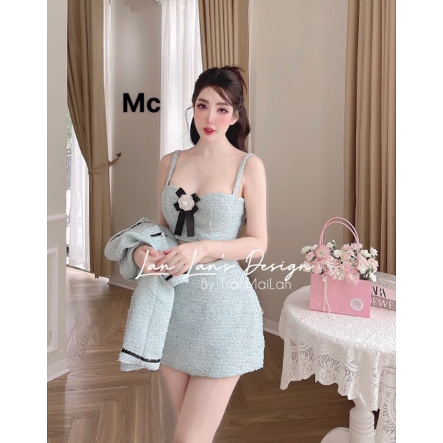 Sét dạ 3 món 💯HÀNG THIẾT KẾ TẾT 2024 💖