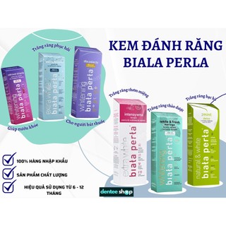 Kem đánh răng thảo dược Perla Moringa, làm trắng răng và thơm miệng