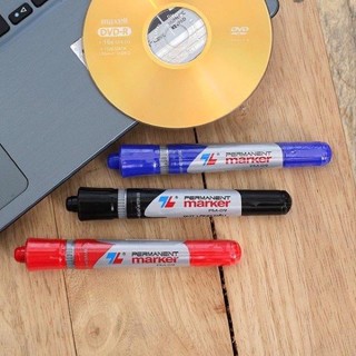 NGUYÊN HỘP 10 CÂY bút lông dầu lớn Thiên Long PM09 mực nhanh khô, khó tẩy xóa