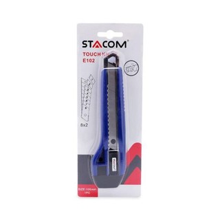 Dao rọc giấy Stacom E102 lưỡi 18mm