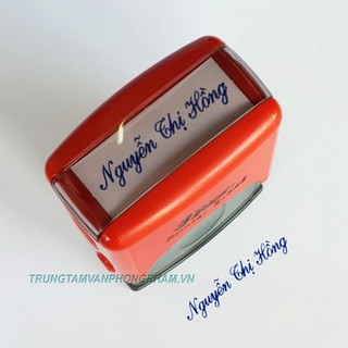 Khắc dấu tên Shiny S842 1 hoặc 2 dòng đã bao gồm nội dung