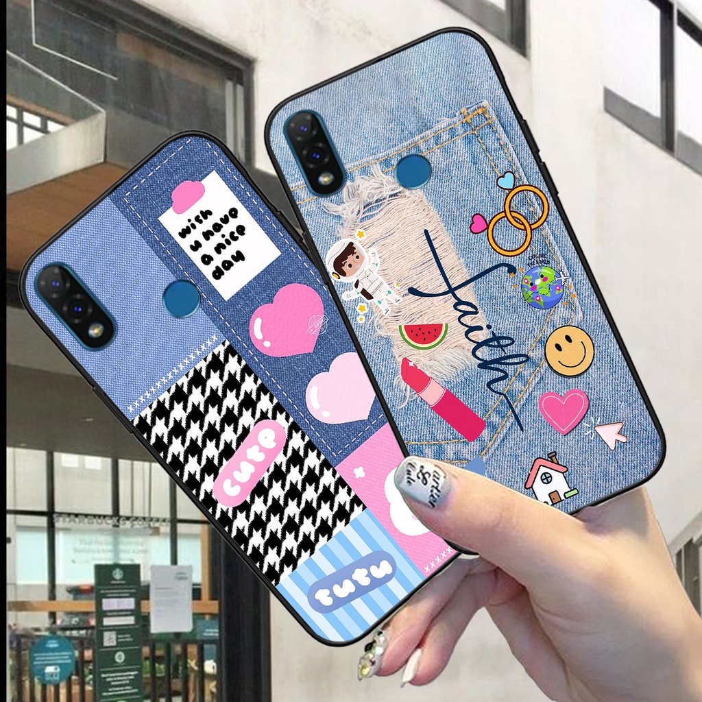 Ốp Lưng Vsmart Star , star 3 , star 4 in hình vải bò , đan len mùa đông ấm áp mẫu mới