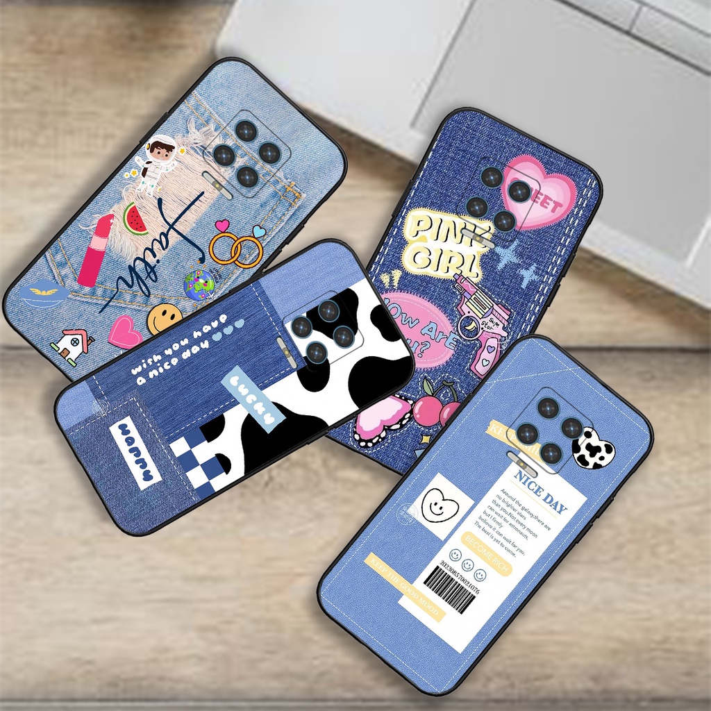 Ốp Lưng Vsmart Aris , Aris Pro in hình vải bò , đan len mùa đông ấm áp mẫu mới