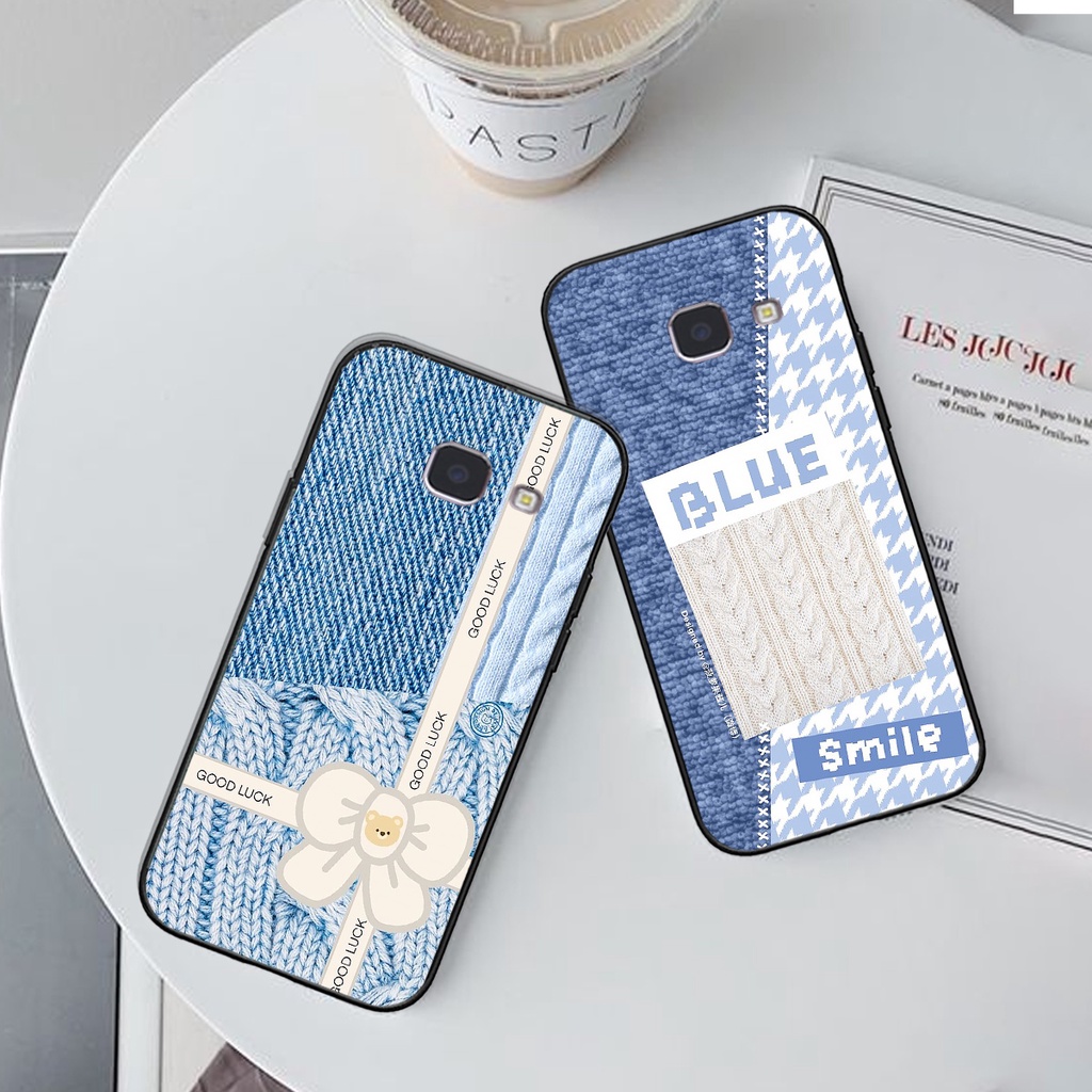 Ốp Lưng Samsung A9 Pro , C9 Pro in hình vải bò , đan len mùa đông ấm áp mẫu mới