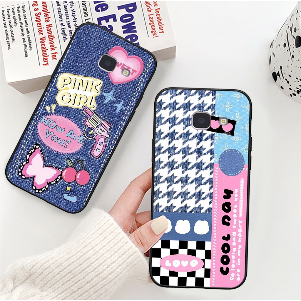 Ốp Lưng Samsung A9 Pro , C9 Pro in hình vải bò , đan len mùa đông ấm áp mẫu mới