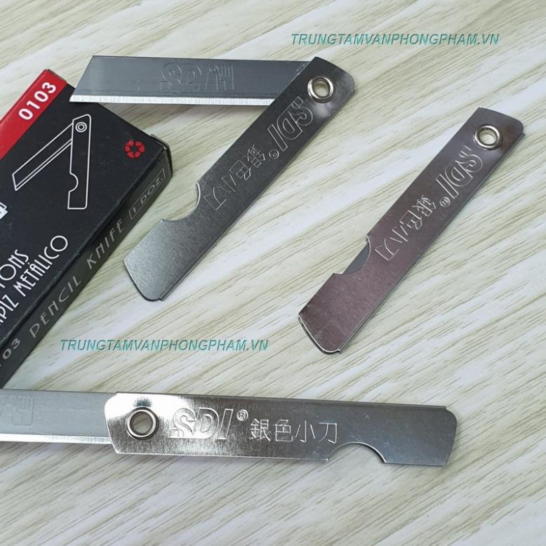 1 CÂY dao rọc giấy mini Sdi 0103