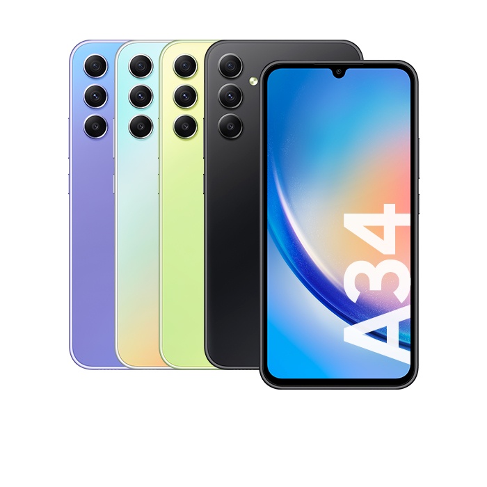 Điện thoại Samsung Galaxy A34 5G  - Hàng chính hãng - Màn hình sống động, sắc nét, camera đỉnh cao