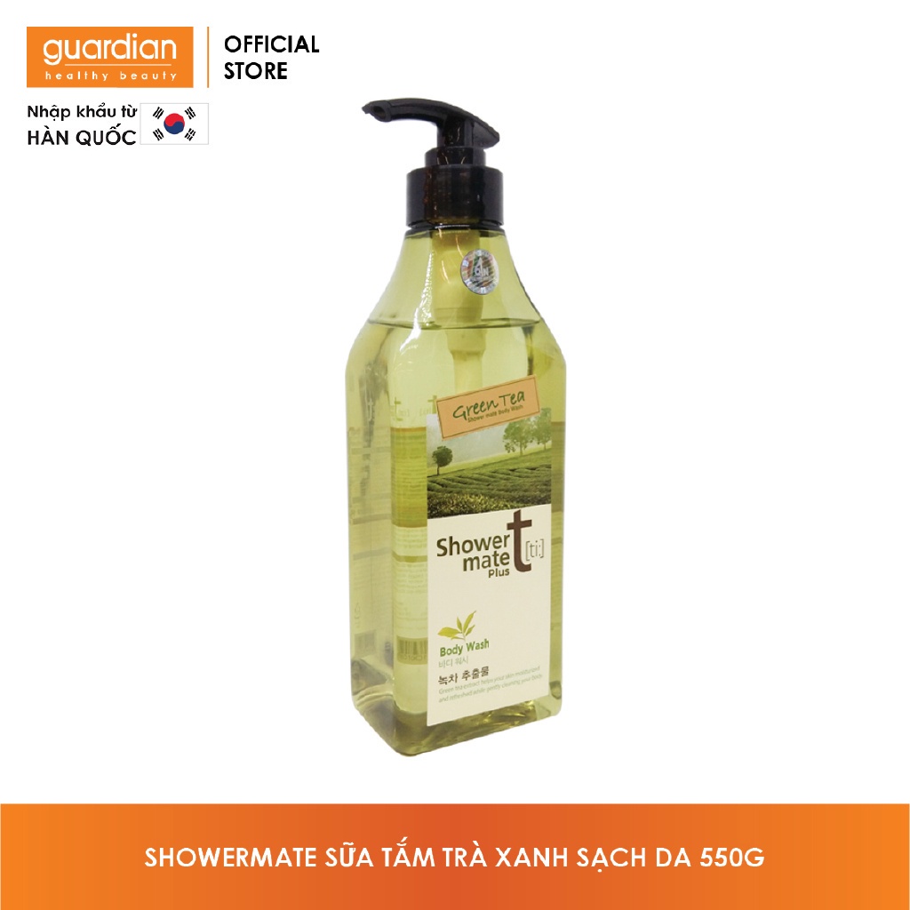 Sữa Tắm Cao Cấp Hàn Quốc Hương Trà Xanh Green Tea Shower Mate 550Gr
