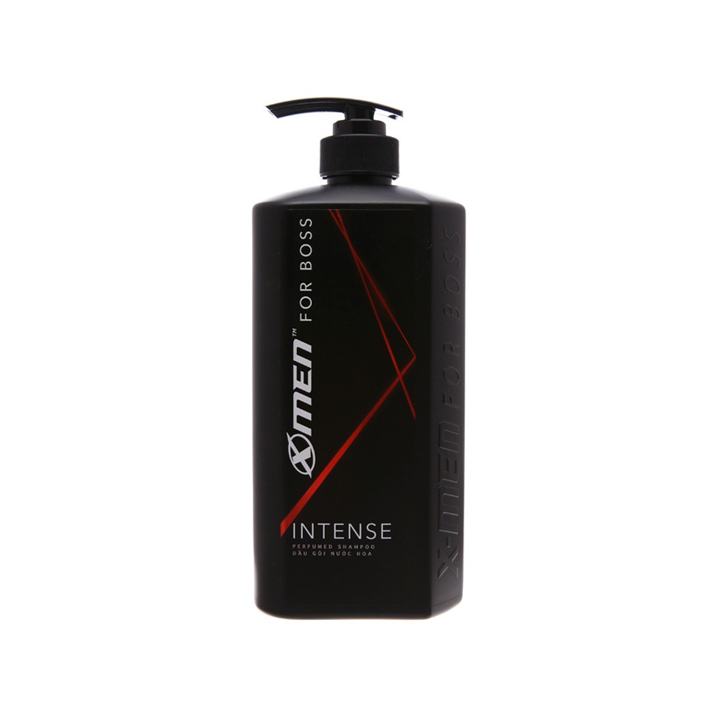 Dầu Gội Nước Hoa X-Men For Boss Intense Keratin Hương Trầm Nội Lực 650Gr