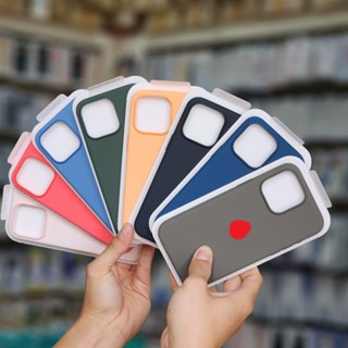 Ốp Lưng Silicon Chống Bẩn iPhone 15 / iPhone 15 Promax - Hiệu ứng Sịn Xò Sạc Từ, Chống va đập