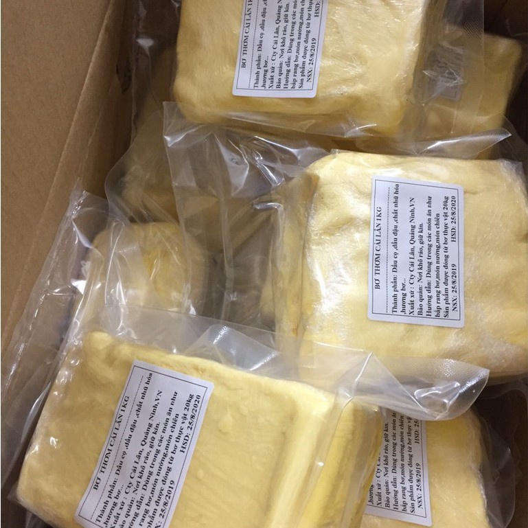 Bơ Thơm/ Bơ Lạt/ Margarine Cái Lân Calofic 1KG - DATE MỚI 07/2024