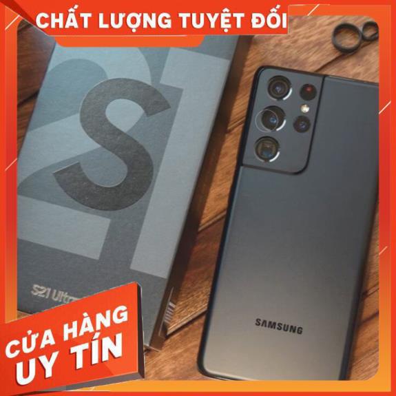 Điện thoại Samsung S21 Ultra 5G 2 sim Snapdragon 888 Ram 12Gb-128Gb Bảo Hành 12 tháng lỗi 1 đổi 1 Toàn Quốc