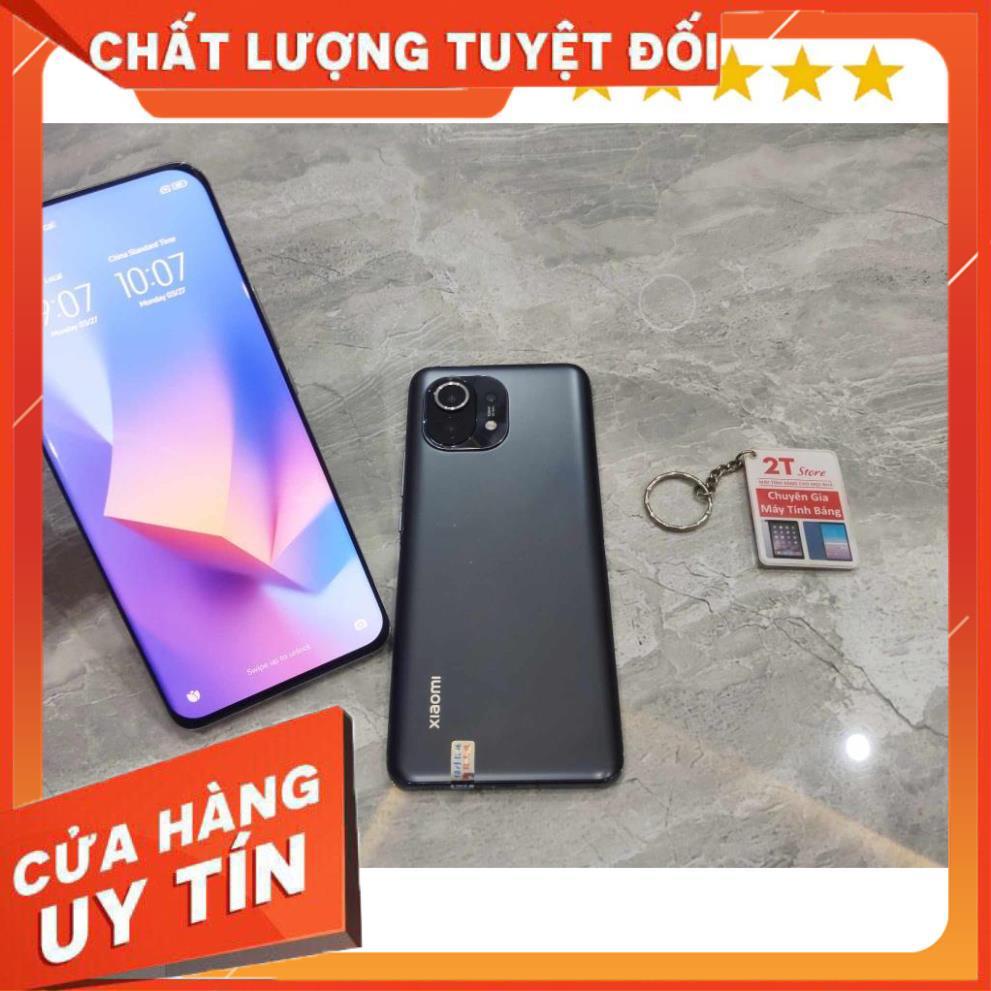 Điện thoại Xiaomi Mi 11 5G, màn hình QHD+ 120Hz RAM 8/256GB  Full box - Bh12 tháng - Lỗi 1 đổi 1
