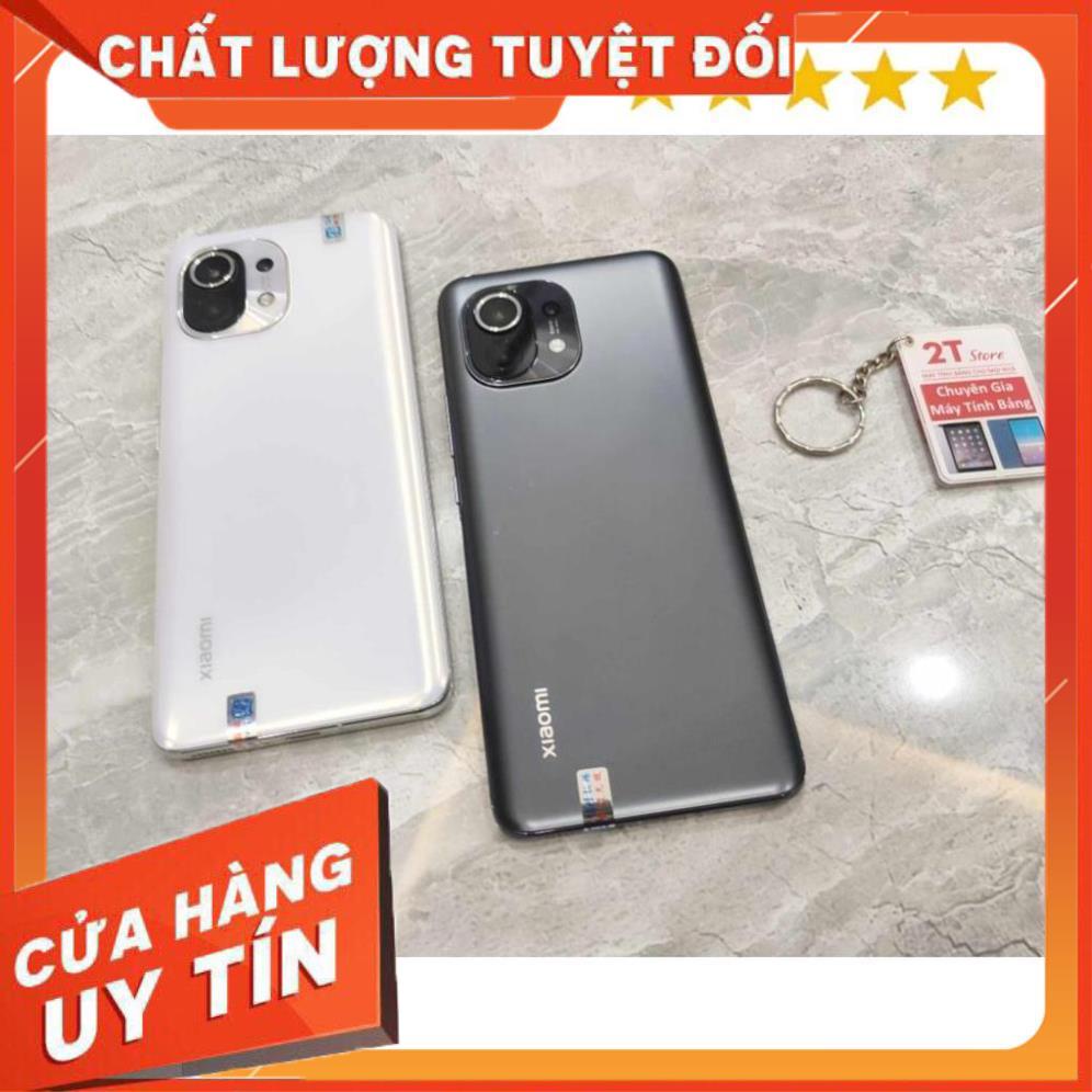 Điện thoại Xiaomi Mi 11 5G, màn hình QHD+ 120Hz RAM 8/256GB  Full box - Bh12 tháng - Lỗi 1 đổi 1
