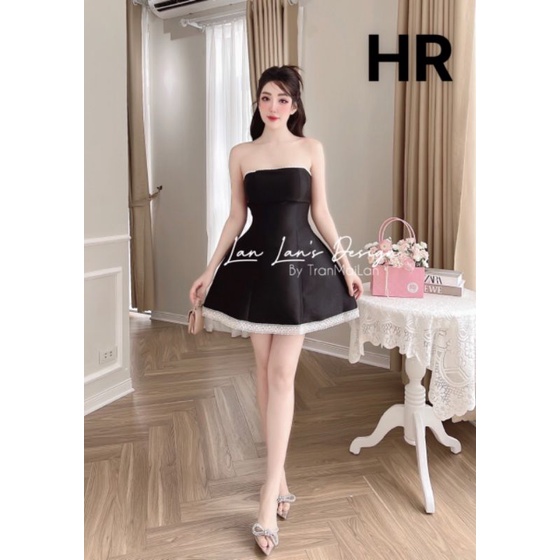 Váy Cúp tre phối ren 💯HÀNG THIẾT KẾ TẾT 2024 💖