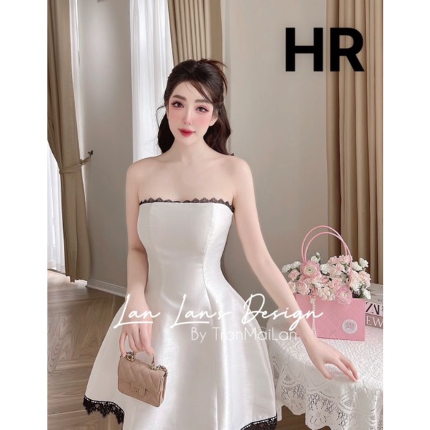 Váy Cúp tre phối ren 💯HÀNG THIẾT KẾ TẾT 2024 💖