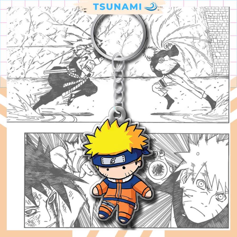 Móc khóa Anime Naruto - Móc Khoá Mica Chất Lượng Cao - Móc Khoá Mica Anime