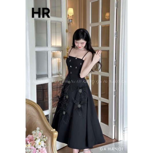 Váy 2s tuyết mưa đính lông 💯HÀNG THIẾT KẾ TẾT 2024 💖