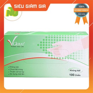 Găng Tay Không Bột Vglove - Giá rẻ, chất lượng, được đổi trả