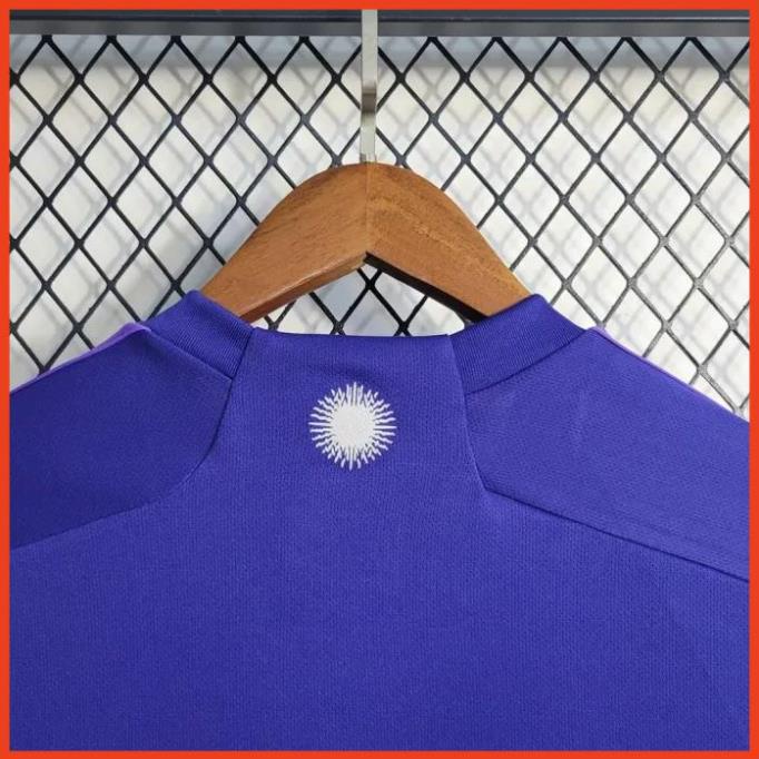 Xả Hàng Áo bóng đá / Áo Đá Banh ĐT ARHENTINA TÍM -- Vải Polyester Gai Thái  - Chuẩn Mẫu Thi Đấu