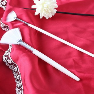 COMBO SỈ 100 Cọ Peel Cọ Đắp Mặt Nạ Trang Điểm Hình Cánh Quạt Chổi Cán Dài Chổi Mask Phong Cách Hàn Quốc