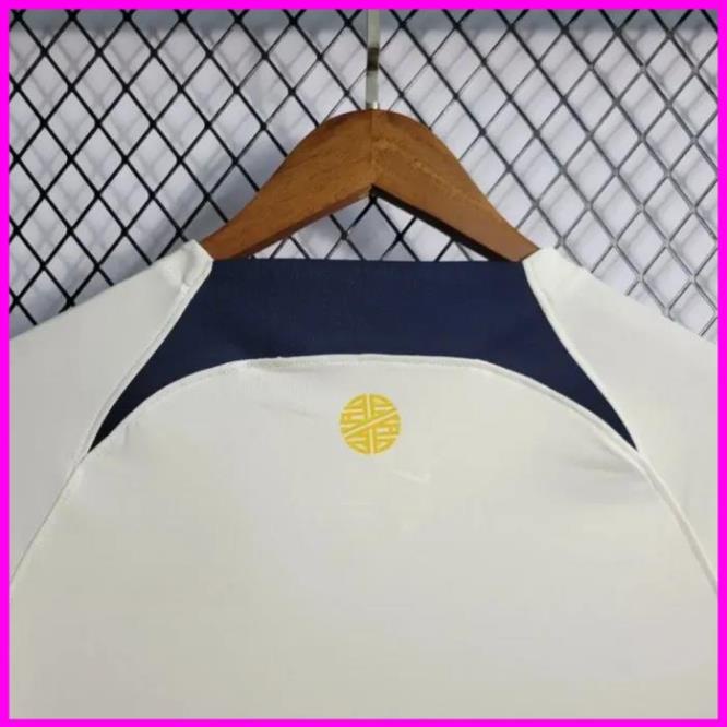 Xả Hàng Áo bóng đá / Áo Đá Banh ĐT BỒ ĐÀO NHA TRẮNG -- Vải Polyester Gai Thái  - Chuẩn Mẫu Thi Đấu