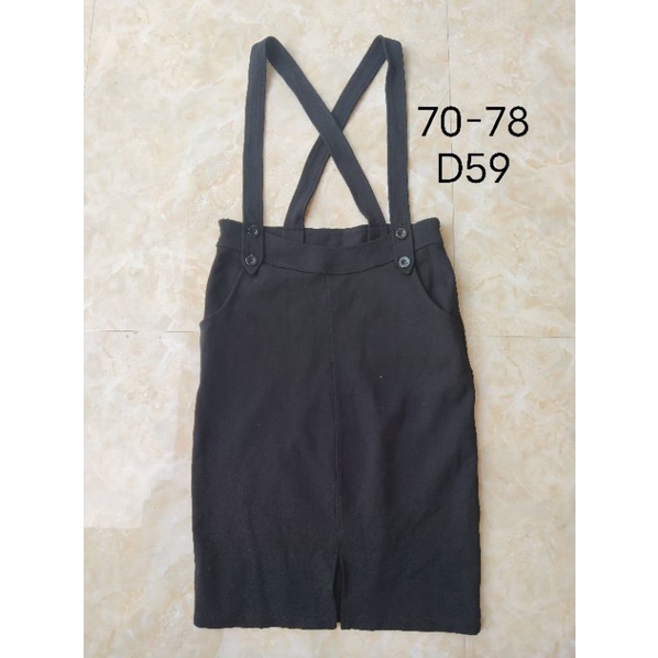 Váy hai dây, váy yếm hai dây 2hand