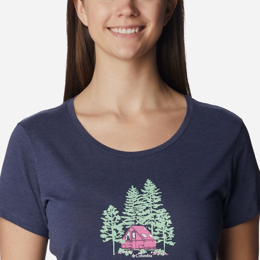 Áo thun ngắn tay thể thao nữ Columbia Daisy Days™ Graphic - 1934594475