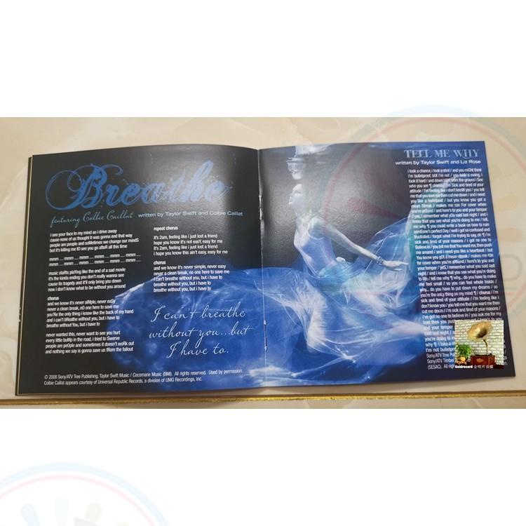 Taylor Swift - Fearless Enhanced Music CD 2008 Album