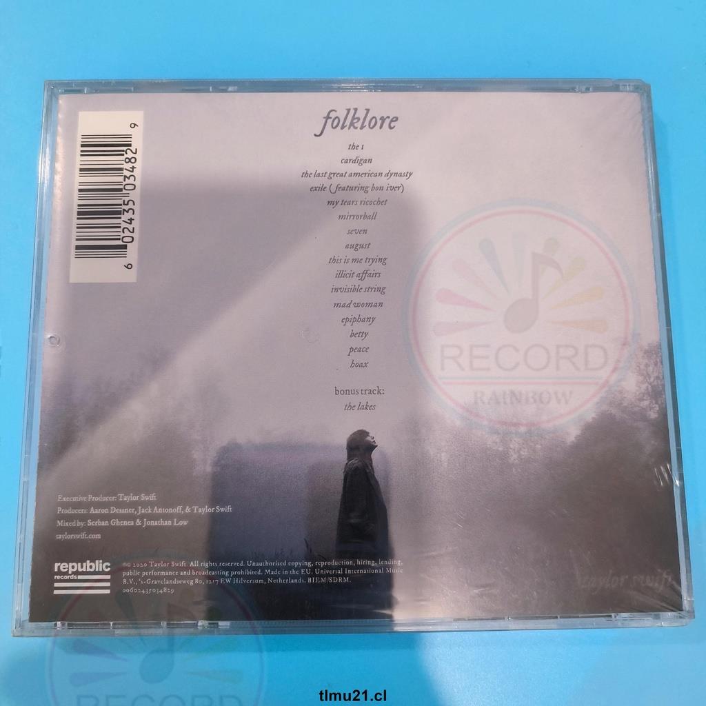 Taylor swift - folklore Version 2 In The Weeds CD album